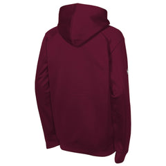 Colorado Avalanche Fanatics Youth Authentic Pro Rink Raglan Hoodie - Burgundy - NHL