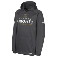 Vegas Golden Knights Fanatics Youth Authentic Pro Rink Raglan Hoodie - Gray - NHL