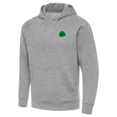 Chicago Blackhawks Antigua St. Patrick's Day Victory Pullover Hoodie - Heather Gray - NHL