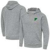 St. Louis Blues Antigua St. Patrick's Day Victory Pullover Hoodie - Heather Gray - NHL