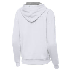 New York Rangers Antigua Women's St. Patrick's Day Victory Pullover Hoodie - White - NHL