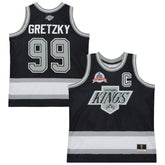 Wayne Gretzky Los Angeles Kings Mitchell & Ness Unisex Maxxed Out Fashion Basketball Jersey - Black - NHL