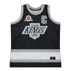 Wayne Gretzky Los Angeles Kings Mitchell & Ness Unisex Maxxed Out Fashion Basketball Jersey - Black - NHL
