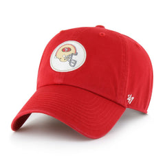 San Francisco 49ers '47 Hard Hat Clean Up Adjustable Hat Scarlet | 47 brand