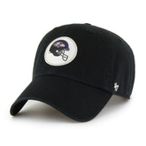 Baltimore Ravens '47 Hard Hat Clean Up Adjustable Hat Black | 47 brand