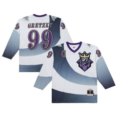 Wayne Gretzky Los Angeles Kings Mitchell & Ness 1995-96 Power Play Jersey - White - NHL