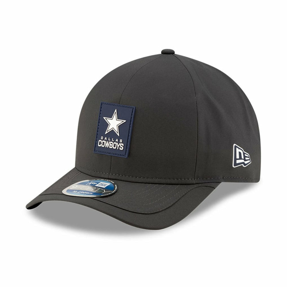 Dallas Cowboys New Era 2025 Sideline Cold Weather 9FORTY M-Crown Adjustable Hat Charcoal | NFL