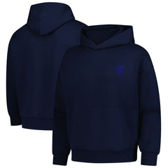 USMNT Levelwear Luxe Signature Tri-Blend Pullover Hoodie Navy - FIFA World CUP