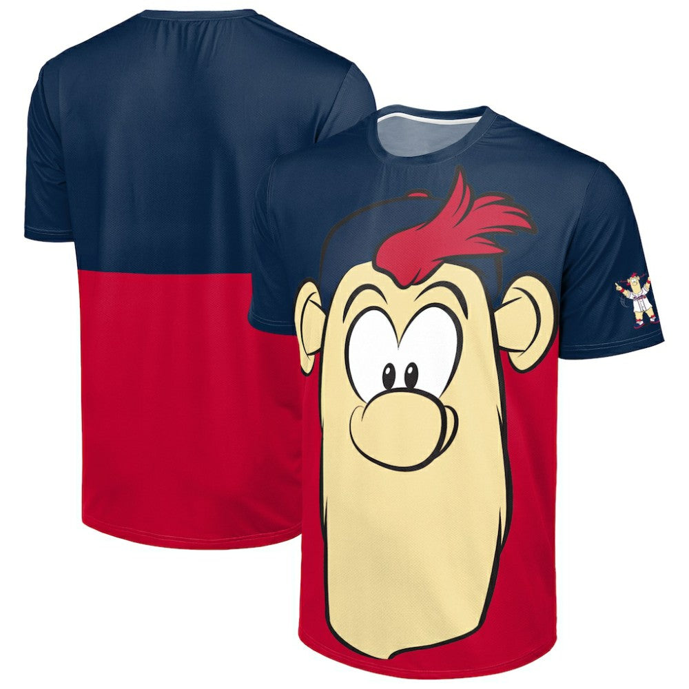 Atlanta Braves FOCO Big Logo Mascot T-Shirt - MLB