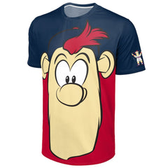 Atlanta Braves FOCO Big Logo Mascot T-Shirt - MLB
