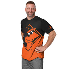 Baltimore Orioles FOCO Big Logo Mascot T-Shirt - MLB