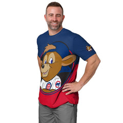 Chicago Cubs FOCO Big Logo Mascot T-Shirt - MLB
