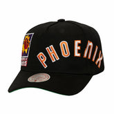 Phoenix Suns Busted Logo Wordmark Wrap-Around Pro Pinch Adjustable Hat Black - NBA