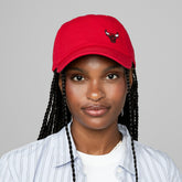 Chicago Bulls Women's Micro Lefty Adjustable Hat Red - NBA
