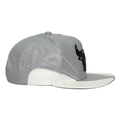 Chicago Bulls Day 12 Two-Tone Faux Leather Snapback Hat Gray/White - NBA