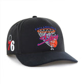 Philadelphia 76ers '47 Nothing But Net Hitch Adjustable Hat Black - NBA