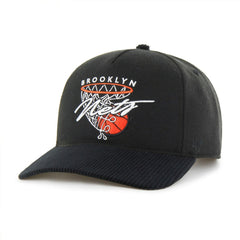 Brooklyn Nets '47 Nothing But Net Hitch Adjustable Hat Black - NBA
