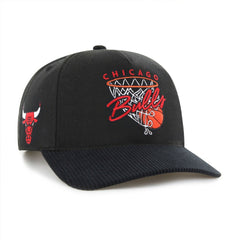 Chicago Bulls '47 Nothing But Net Hitch Adjustable Hat Black - NBA