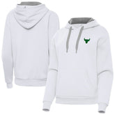 Chicago Bulls Antigua Women's St. Patrick's Day Victory Pullover Hoodie White - NBA