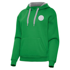Denver Nuggets Antigua Women's St. Patrick's Day Victory Pullover Hoodie Kelly Green - NBA