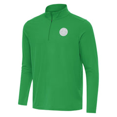 Denver Nuggets Antigua St. Patrick's Day Intent Quarter-Zip Jacket Kelly Green - NBA