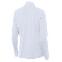 Philadelphia 76ers Antigua Women's St. Patrick's Day Intent Quarter-Zip Top White - NBA