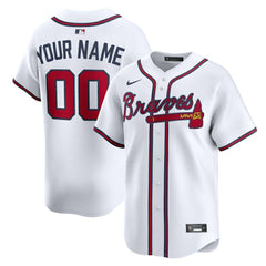 Atlanta Braves Nike Home Limited Custom Jersey - MLB