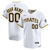 Pittsburgh Pirates Nike Home Limited Custom Jersey - MLB