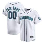 Seattle Mariners Nike Home Limited Custom Jersey - MLB