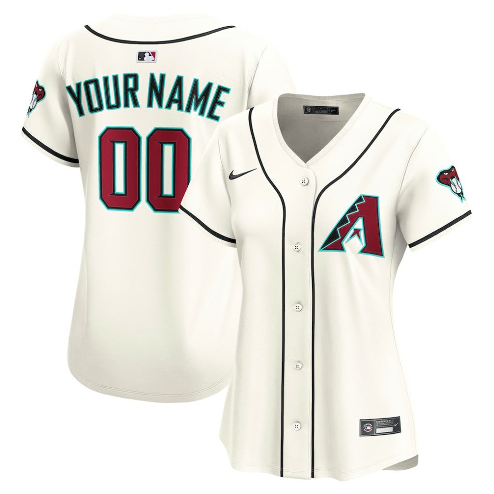 Arizona Diamondbacks Nike Women's Home Limited Custom Jersey - MLB