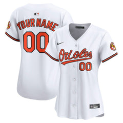 Baltimore Orioles Nike Women's Home Limited Custom Jersey - MLB
