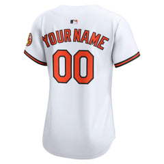 Baltimore Orioles Nike Women's Home Limited Custom Jersey - MLB