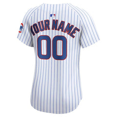 Chicago Cubs Nike Women's Home Limited Custom Jersey - MLB