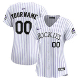 Colorado Rockies Nike Women's Home Limited Custom Jersey - MLB