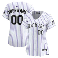 Colorado Rockies Nike Women's Home Limited Custom Jersey - MLB
