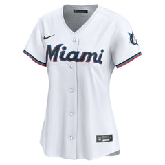 Miami Marlins Nike Women's Home Limited Custom Jersey - MLB