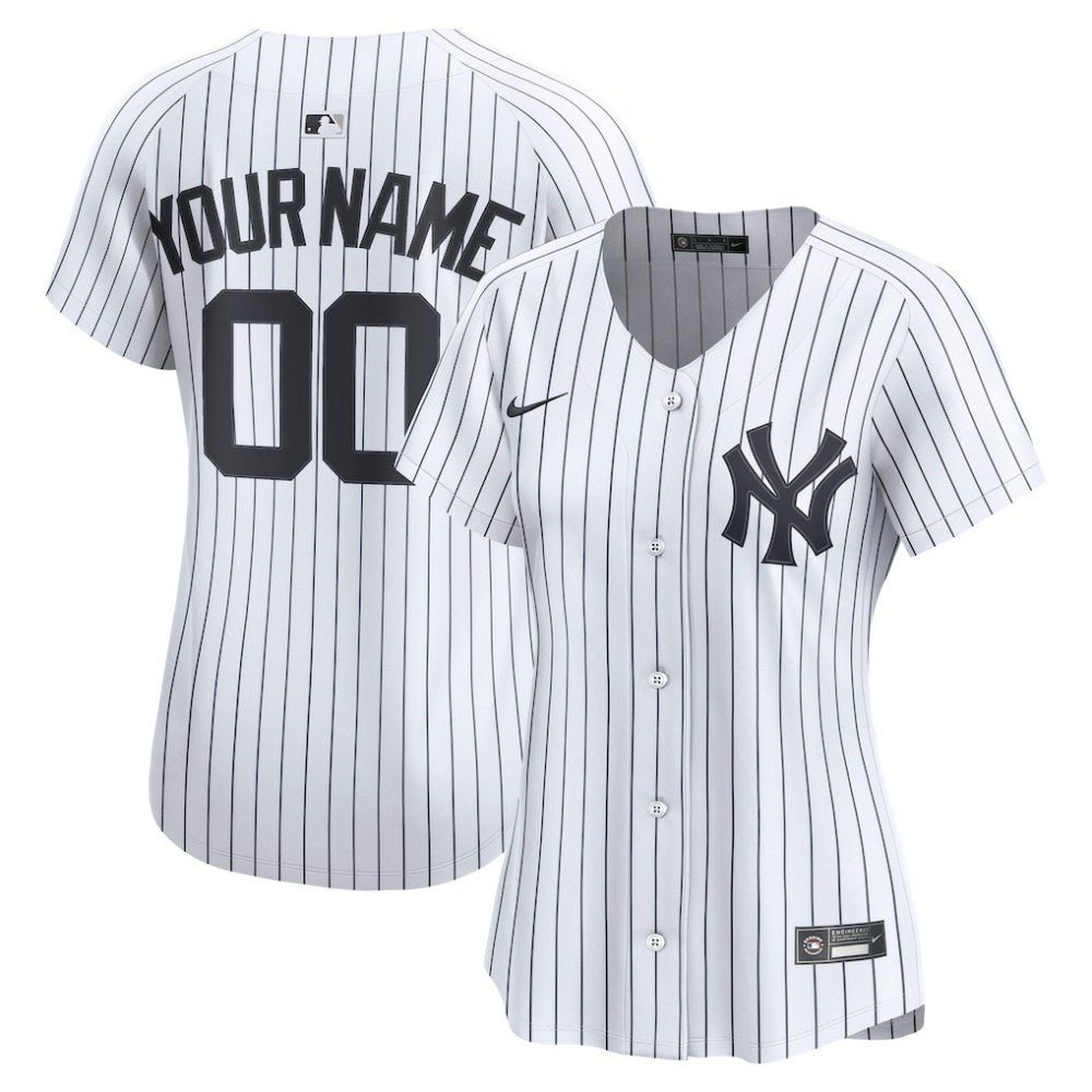 New York Yankees Nike Women's Home Limited Custom Jersey - MLB