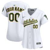 Athletics Nike Women's Home Limited Custom Jersey - MLB