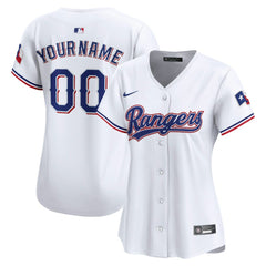 Texas Rangers Nike Women's Home Limited Custom Jersey - MLB