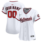 Washington Nationals Nike Women's Home Limited Custom Jersey - MLB