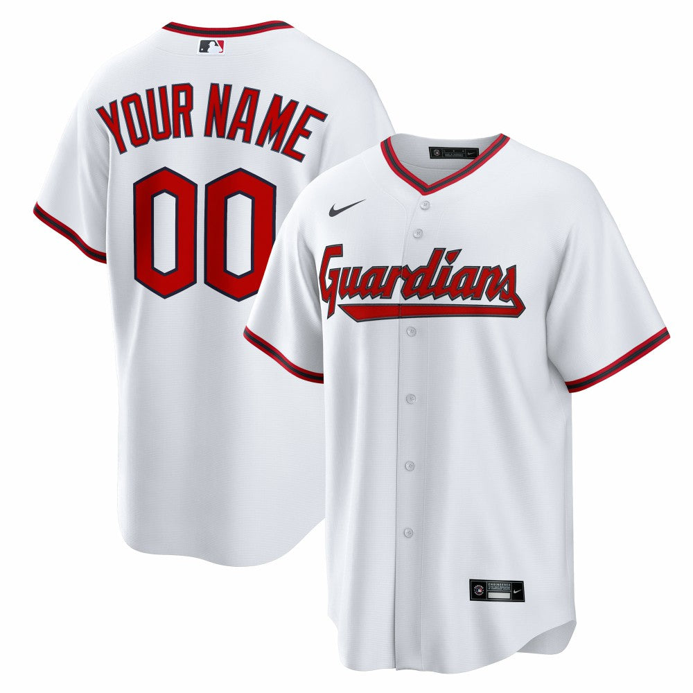 Cleveland Guardians Nike Home Custom Replica Jersey - MLB