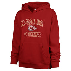 Kansas City Chiefs '47 Women's Clarity Naomi Hoodie Red | 47 brand