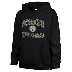 Pittsburgh Steelers '47 Women's Clarity Naomi Hoodie Black | 47 brand
