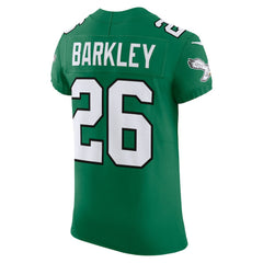 Saquon Barkley Philadelphia Eagles Alternate Vapor F.U.S.E. Elite Jersey Kelly Green | Nike for Sale