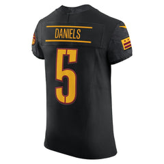 Jayden Daniels Washington Commanders Alternate Vapor F.U.S.E. Elite Jersey Black | Nike for Sale