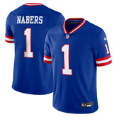 Malik Nabers New York Giants Alternate 2 Legacy Vapor Untouchable Limited Jersey Royal | Nike for Sale