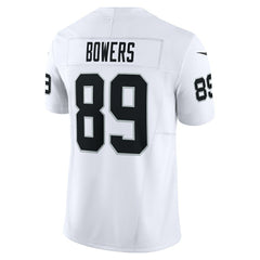 Brock Bowers Las Vegas Raiders Vapor F.U.S.E. Limited Jersey White | Nike for Sale