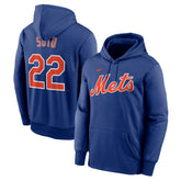 Juan Soto New York Mets Nike Name & Number Pullover Hoodie - MLB