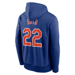Juan Soto New York Mets Nike Name & Number Pullover Hoodie - MLB