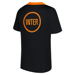 Inter Milan Youth 2025/26 Third Academy Pro Pre-Match Dri-Fit Top Black | Nike Sale